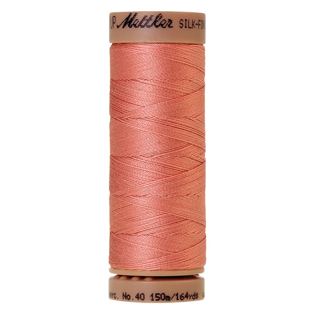 Нитки хлопковые отделочные Mettler Silk-Finish Cotton 40, 150 м, 0637, 5 катушек