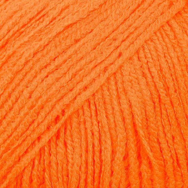 Пряжа Вязь Акриловая тонкая / уп.3 мот. по 100 г, 360 м, 244 оранжевый