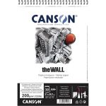 Альбом для маркера The Wall 200 г/м², 30 л. A4+ 21х31.4 см, Canson C400078797