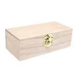 Заготовка для декорирования Шкатулка деревянная, 15х7х5см