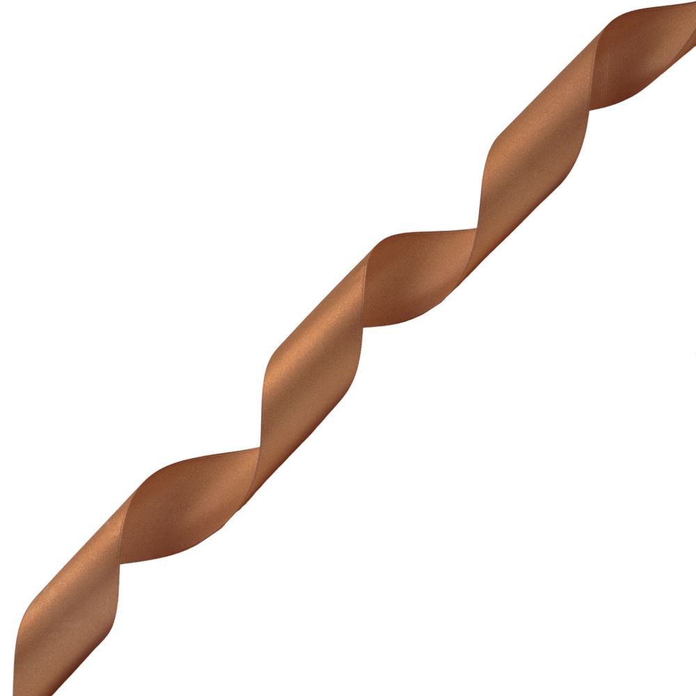 Лента атласная 1-сторонняя 50.0 мм / 22.86±1 метров, 066 розово-бежевый, Globus