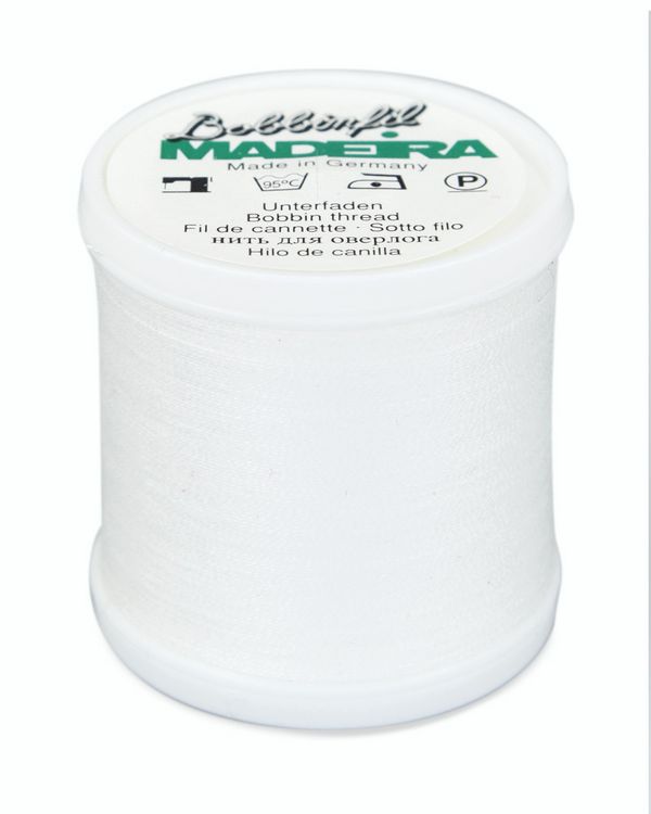 Нитки нижние Madeira Bobbinfil №70, 500 м, цв. белые, 9765, 5 катушек