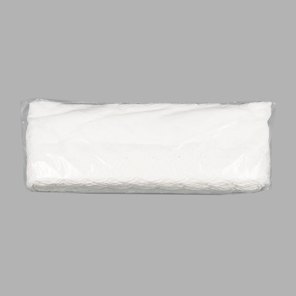 Кружево шитьё 90 мм / 13.72 м, 100% хлопок, неотбеленный