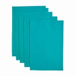 Фетр листовой 1 мм, 20х30 см, 5 шт, 031 бирюзовый, Blitz FKC10-20/30