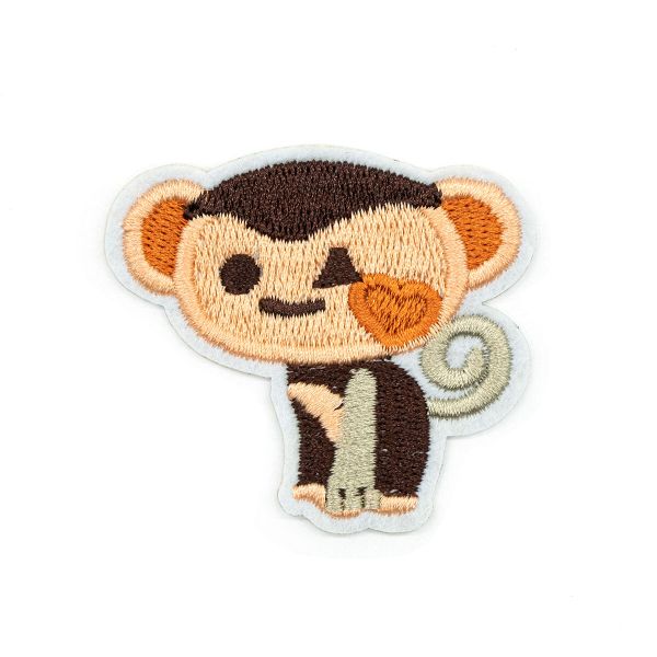 Термоаппликация Обезьянка, 5,2х4,7см, Hobby&Pro