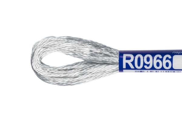 Мулине Gamma вискоза 100%, цв.R0966 бл-серый, 12 мотков по 8 метров