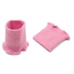 Манжеты трикотажные 6.0х7.0 см, 1 пара, тонкие малые 14 кл, 1х1, 401/8 миндальный, розовый