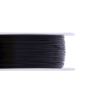 Проволока для бисера ⌀0.3 мм, 50 м, №06 черный, Zlatka DGB-S3