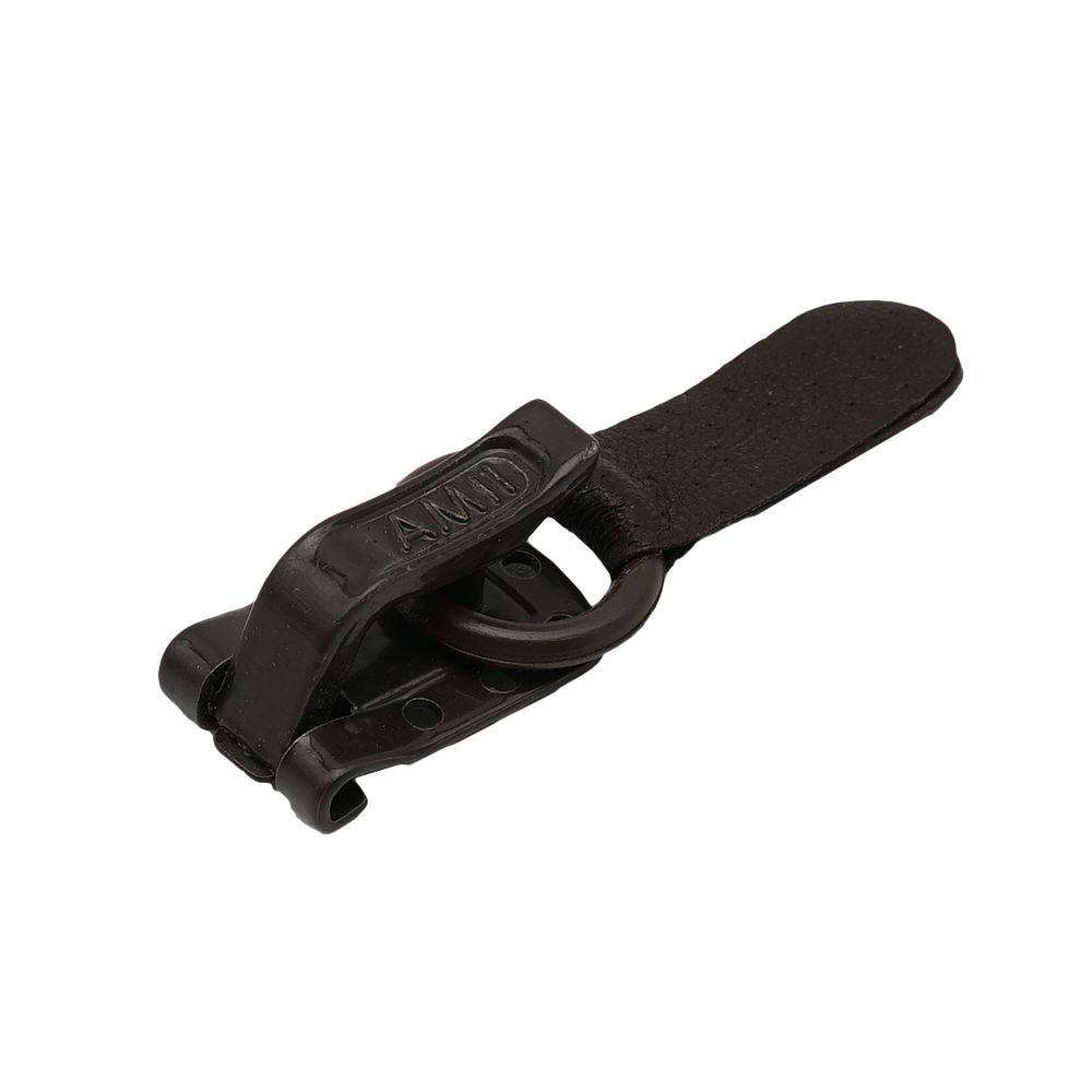 Крючок шубный Hobby&Pro 20 мм, 5 шт, 8019 т.коричневый