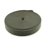 Стропа (ременная лента) 30 мм / 25 метров, толщ. 1.0 мм, [36.5 г/пог.м], 100% п/э, хаки