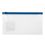 Папка-конверт на ZIP-молнии travel 120 мкм песок, 10 шт, синий замок EC21121002T, Expert Complete EC21121002T