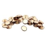Пуговицы на ножке 28 (18мм), металл (DAG золото черненое), ME_678, 36 шт