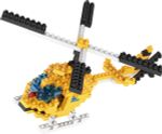 Конструктор пластиковый №05 Вертолет 169 элемент, Поделкин PLK-02