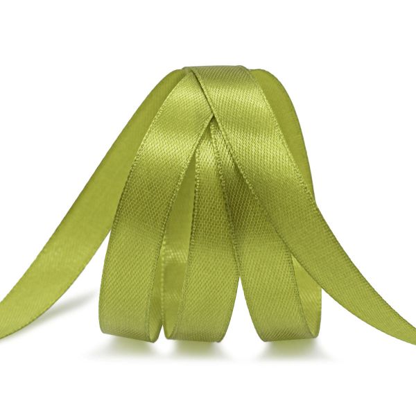 Лента атласная 1-сторонняя 12.0 мм / 22.86±1 метров, 118 оливковый, Globus