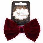 Резинка для волос, 5 шт, №01 бордовый, Cherry Mary VR07041