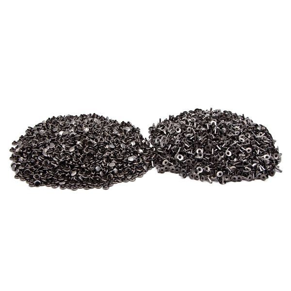 Хольнитены ⌀7 мм, h=7 мм, сталь, New Star №33, чер.никель, уп≈2000 шт