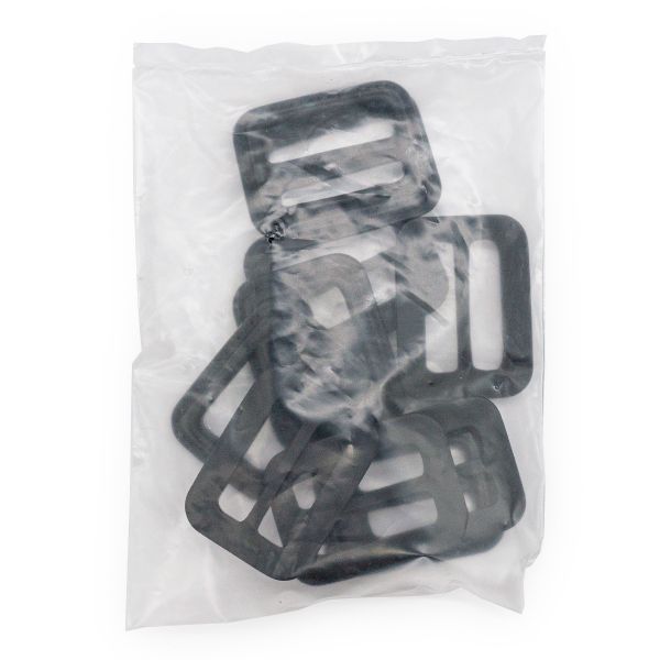 Пряжка пластиковая 30 мм, черный, П02(2.06-1460-30), 10 шт