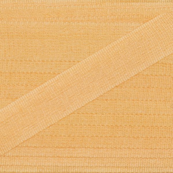 Лента (тесьма) шелковая 7.0 мм / 45.5±0.5 метров, №024 желтый, Gamma SR-7