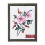 Рамка для картины (фото) пластик с оргстеклом 30х40 см, зеленый, Gamma ПРК-23