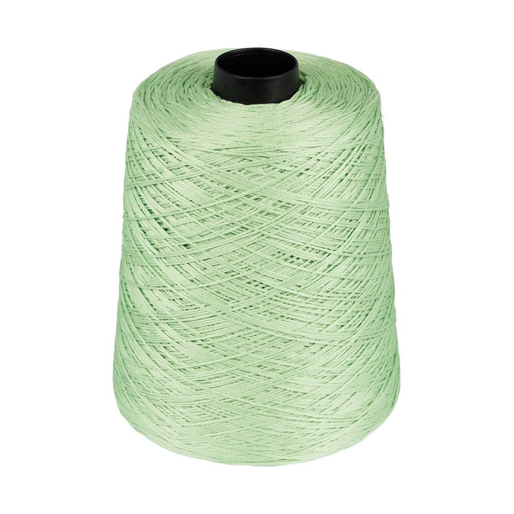 Мулине Gamma бобина 480±30 г (1800 метров), хлопок, цв. 0502 салатовый