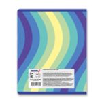 Тетрадь ученическая общая, выборочный лак, A5+ 96 л. на скобе 60 г/м², белизна 100%, 5 шт, линия в термоусадочной пленке, 000793 Палитра цвета, Светоч 96ТЕТл-003