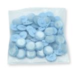 Пуговицы на ножке 32L (20мм), пластик (col.05 голубой), 72 шт, CR P-45