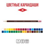 Набор цветных карандашей заточенный 4х36 цв, Vista-Artista Fine VFCP-36