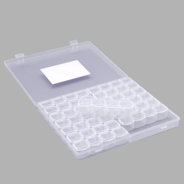 Органайзер с 56 ячейками 21х17.5х2.5 см Hobby&Pro, 29667