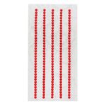 Декоративные наклейки "Жемчуг", 3 мм, Астра, Z1 красный