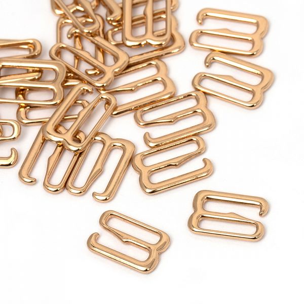 Крючки для купальника металл 10.0 мм, 910.SW цв.золото, уп.100 шт