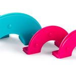 Устройство для изготовления помпонов пластик, 3 шт, 9 см, 5 см, 3.3 см, Prym 624190