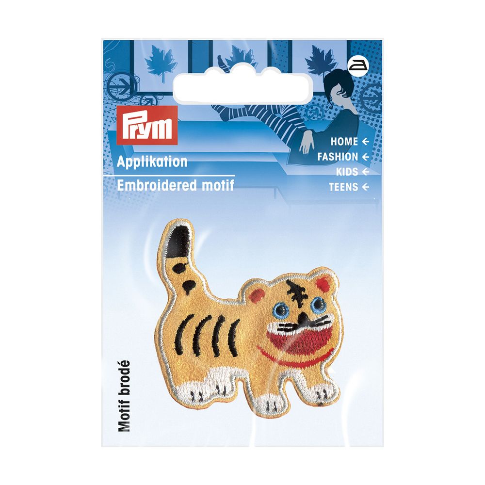 Термоаппликация Тигр Азия жел, цвет, Prym