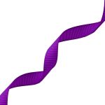 Лента репсовая (в рубчик) 12.0 мм, 171 т. фиолетовый, уп.18,28 м