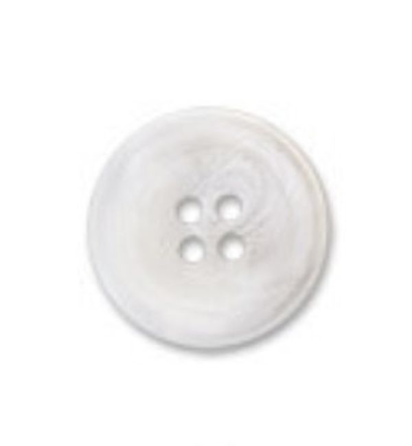 Пуговицы 4 прокола костюмные 15 мм, 36 шт, А001 белый, Gamma VX 0032