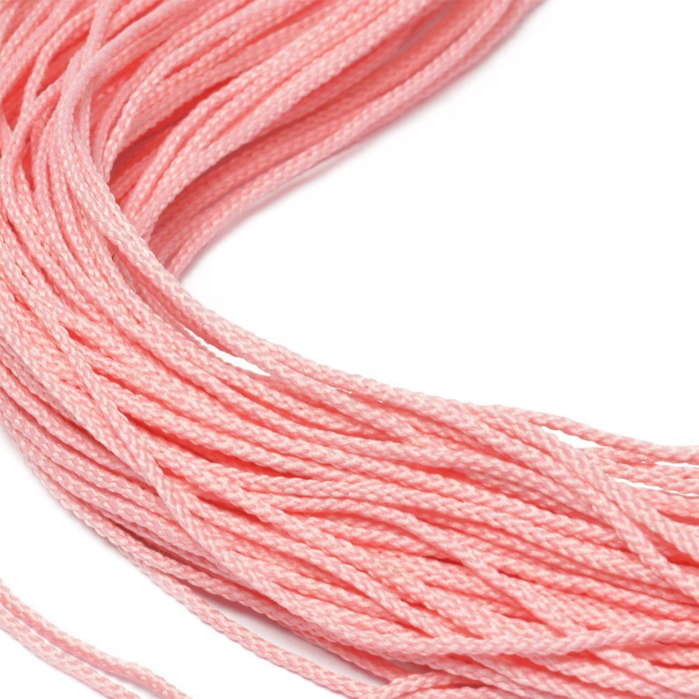 Шнур для мокасин 1.5 мм / 200 метров, 1с-16, цв.004 розовый
