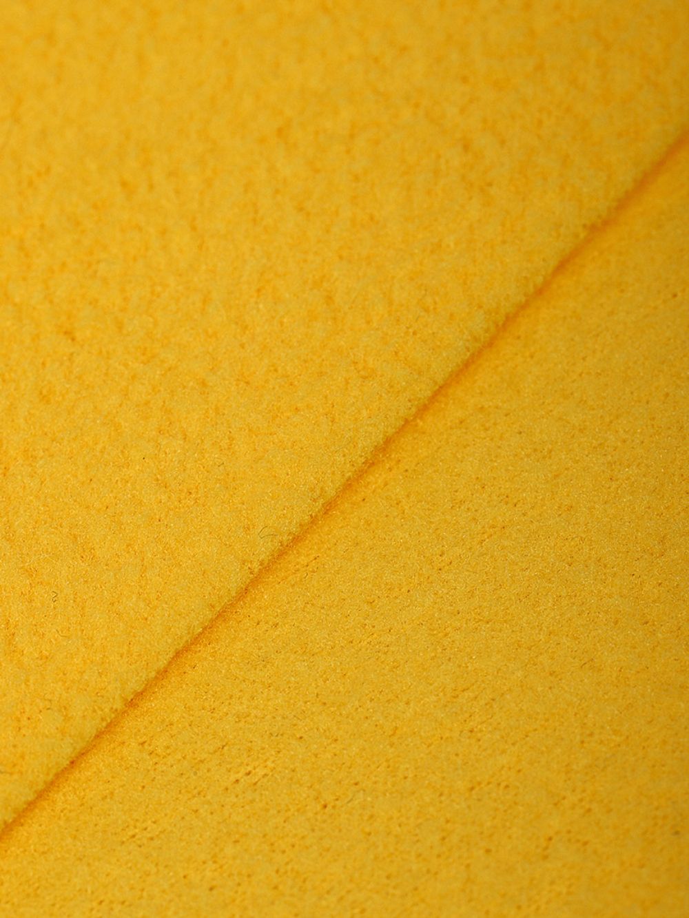 Флис 2-сторонний 190 г/м², 150 см / 2 метра, TBY-0059-001.2, цв.S001 желтый