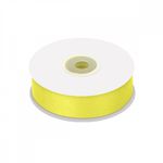 Лента репсовая (в рубчик) 25.0 мм цв. 640 желтый уп.22.86м (±1м)