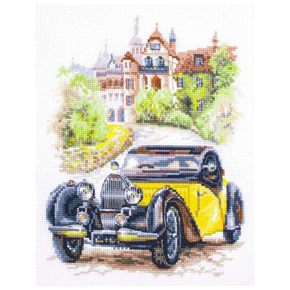 Набор для вышивания нитками Чудесная игла, Ретро стиль. Франция