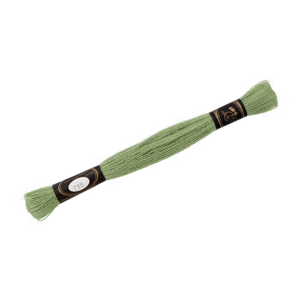 Мулине Радуга, цв.715 спаржа, Россия, 8 мотков по 15 метров