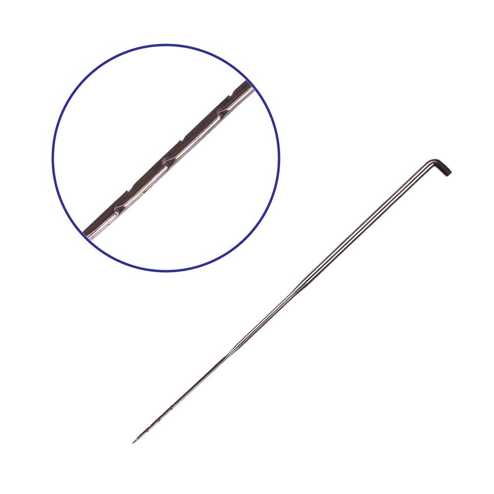 Иглы ручные для валяния (фелтинга) 32 грубые (обратные), 5 шт, Gamma FNB-005