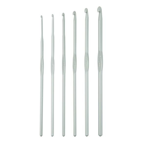 Набор крючков алюминий ⌀2-5 мм, мм 15 см, 6 шт, в чехле, 2.0; 2.5; 3.0; 3.5; 4.0; 5.0 мм, Gamma CHT-01