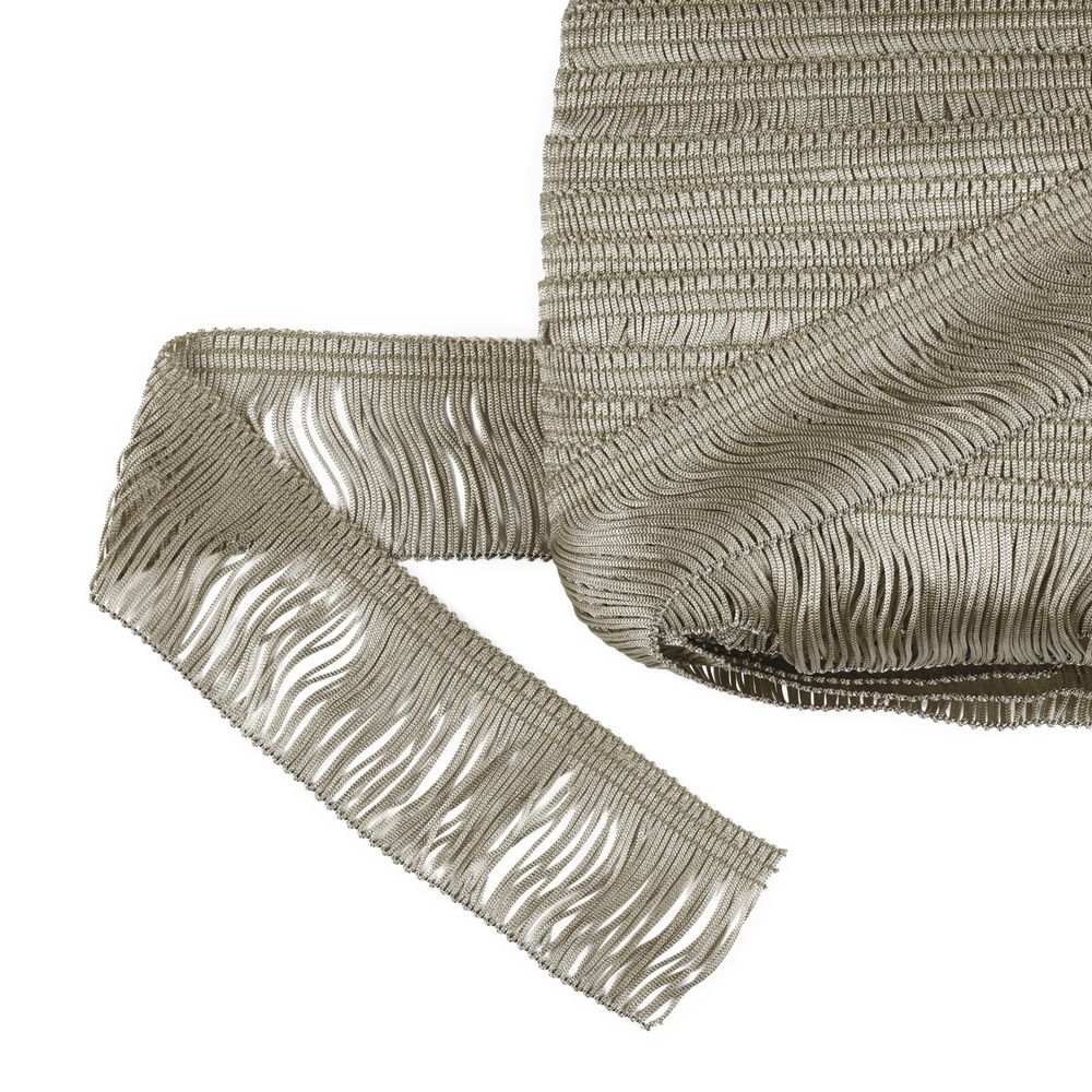 Бахрома отделочная 35.0 мм / 25 метров, 235 серый, Gamma 110