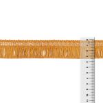 Бахрома отделочная 45.0 мм / 10 метров, с кистями, 112 золотистый, Gamma 555