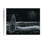 Набор для творчества Гравюра №64 Море, 20х25.5 см, Hobbius SGHK