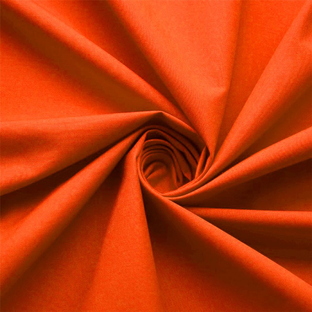 Ткань Т/С ВО смесовая 120 г/м², цв.500 оранжевый, 10 метров