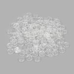 Пуговица 16L (10мм) 2прокола, пластик (Clear (прозрачный)), NE64