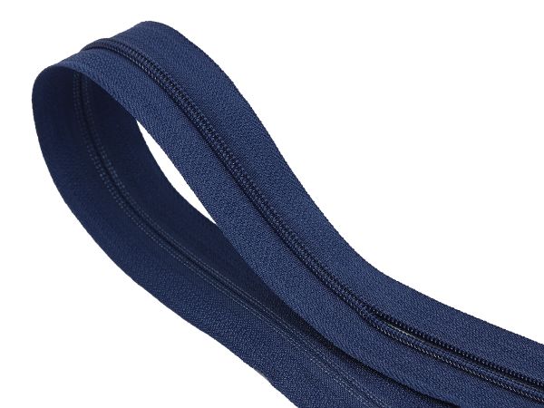 Молния рулонная витая (спираль) Т3 (3 мм) УСИЛЕННАЯ, НА БОБИНЕ, S-919 синий (цв.SBS) / кор. 1200 метров