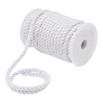 Шнур витой 8мм / 18,29м, 047 белый