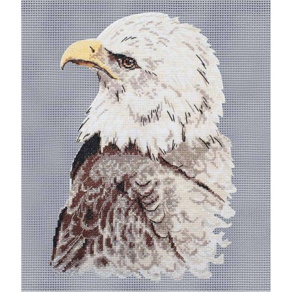Набор для вышивания нитками Hobby&Pro, Гордый орел 32х32см