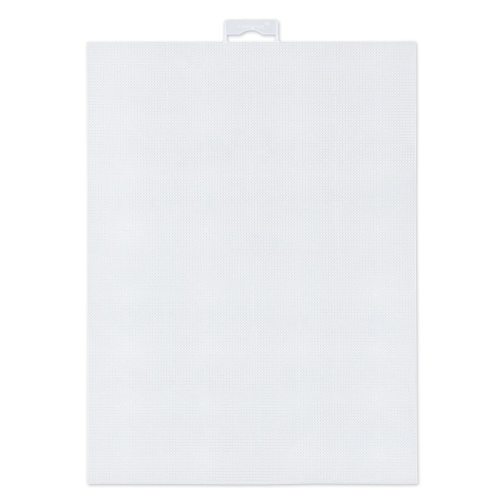 Канва пластиковая 28х21 см, 10 шт, 100% полиэтилен, белый, Gamma KPLA-14